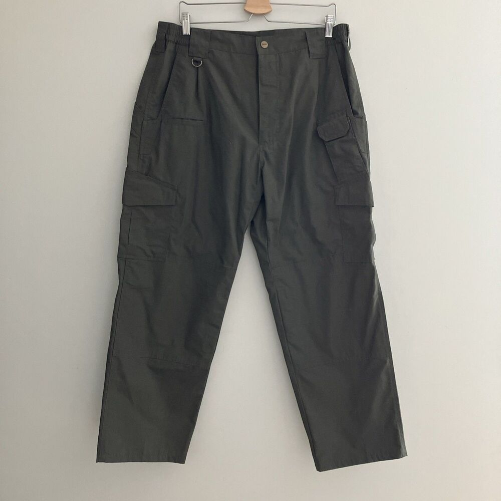 NWOT CQR Men's Tactical Pants Assault Cargo TLP-103 Olive Green 38X30 Ripstop